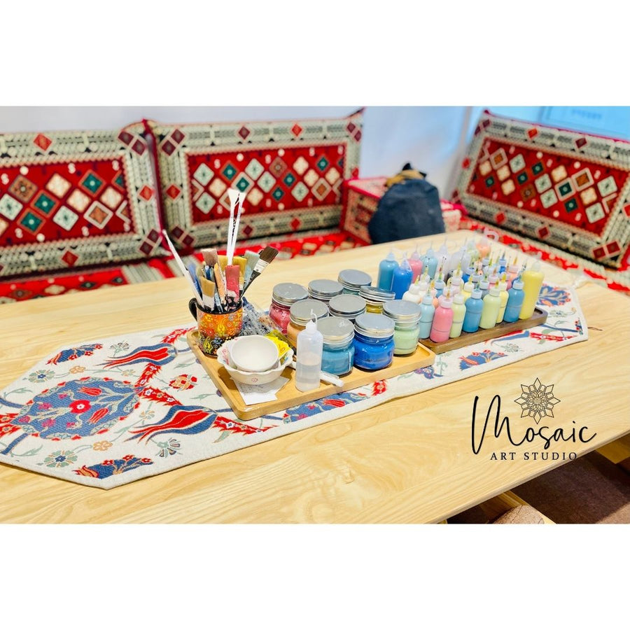 Turkish Ceramic Painting Workshop