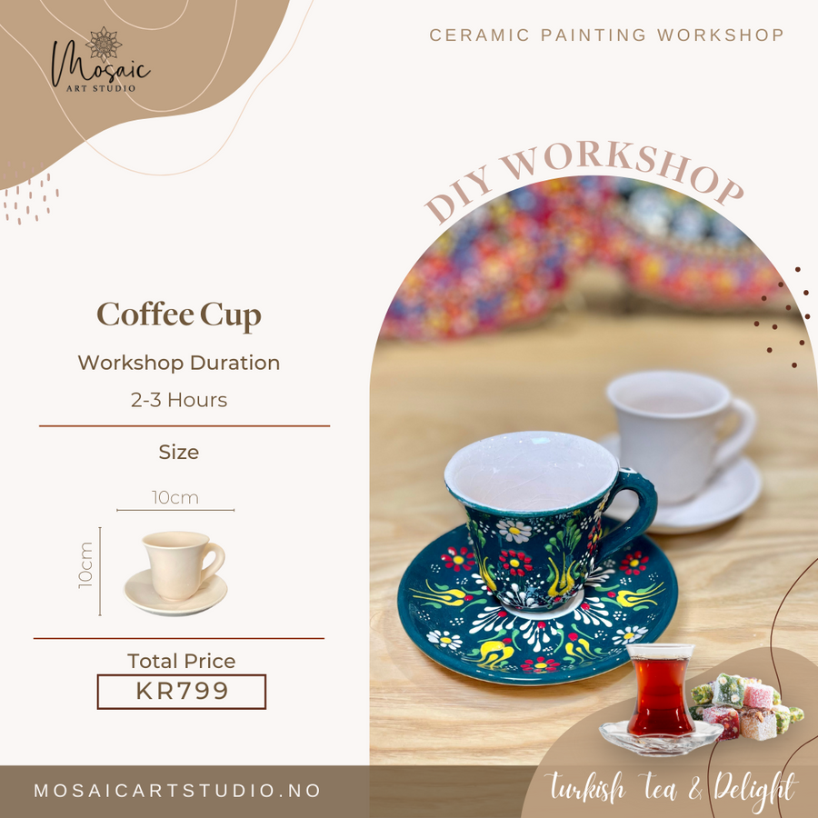 Turkish Ceramic Painting Workshop