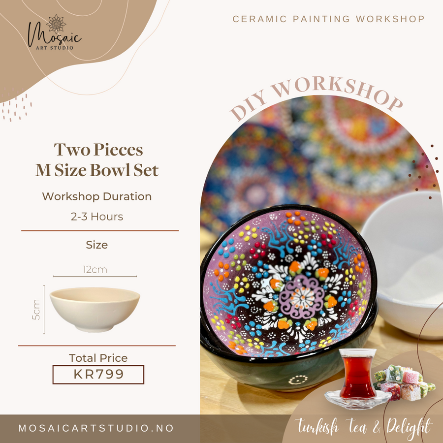 Turkish Ceramic Painting Workshop