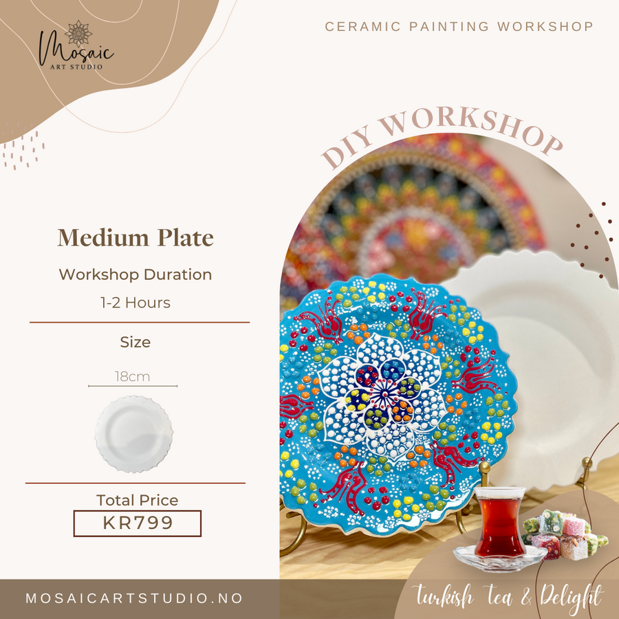 Turkish Ceramic Painting Workshop