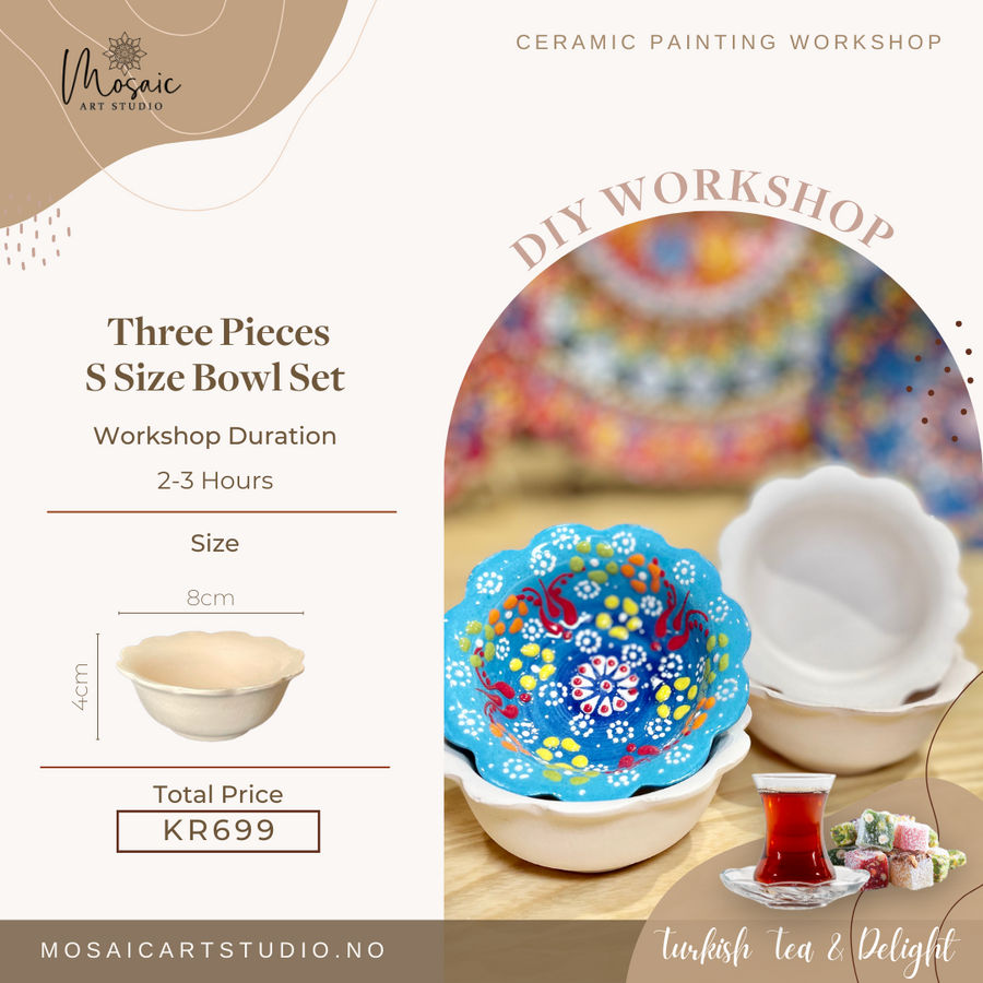 Turkish Ceramic Painting Workshop