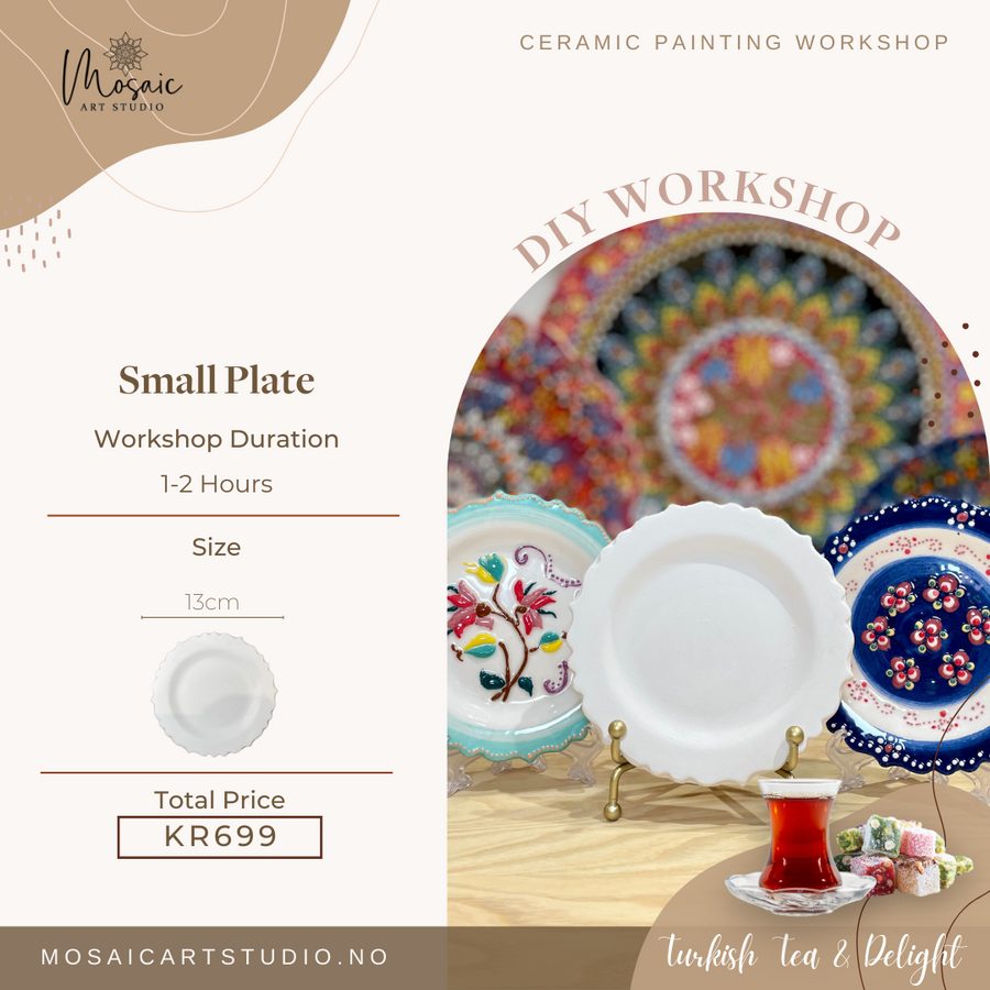 Turkish Ceramic Painting Workshop