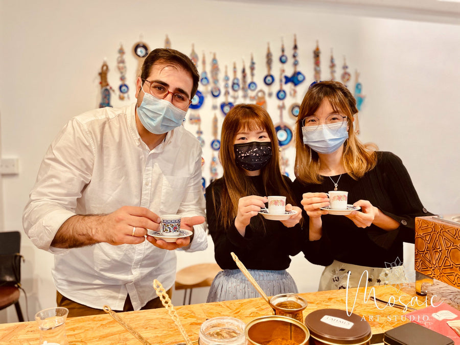 Turkish Coffee Workshop - Mosaic Art Studio HK