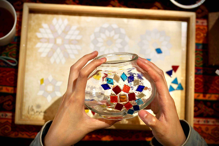 Tyrkisk mosaikkkunst DIY Workshop"BERGEN"