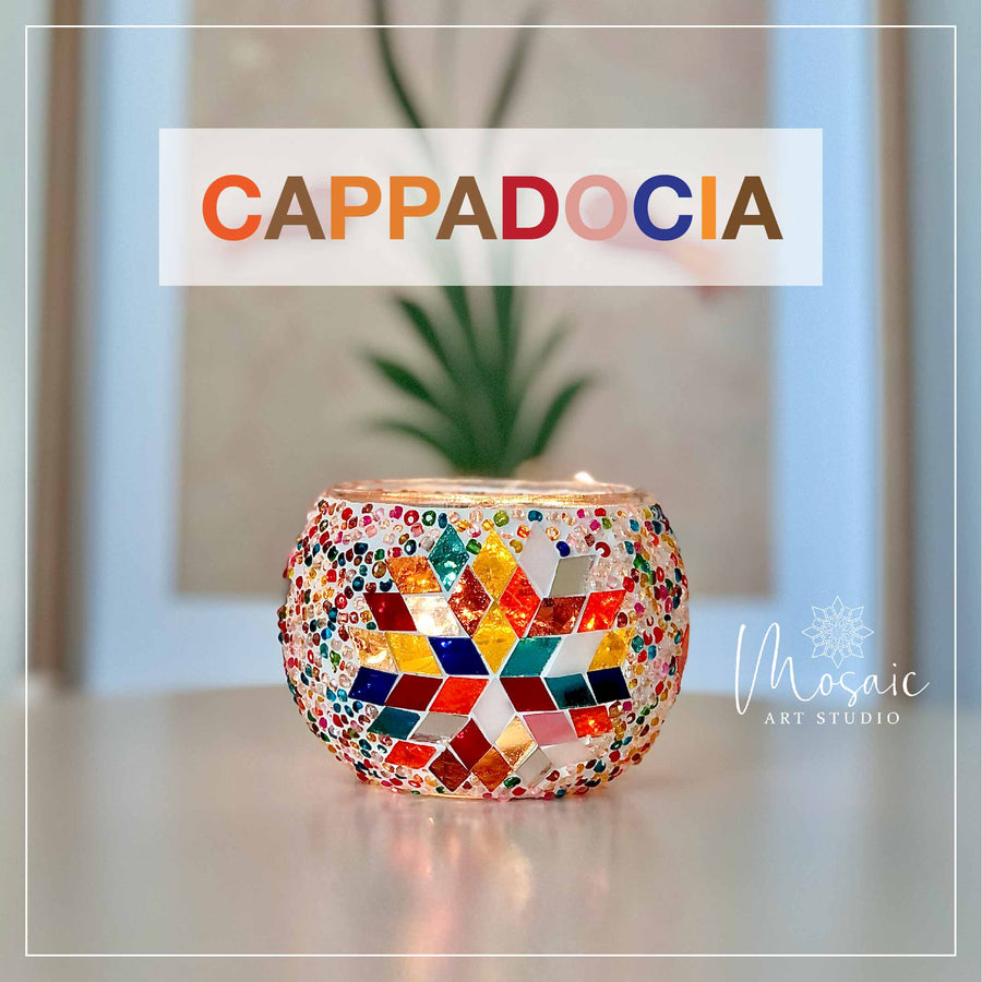 Mosaikklysestake DIY Hjemmesett "CAPPADOCIA"